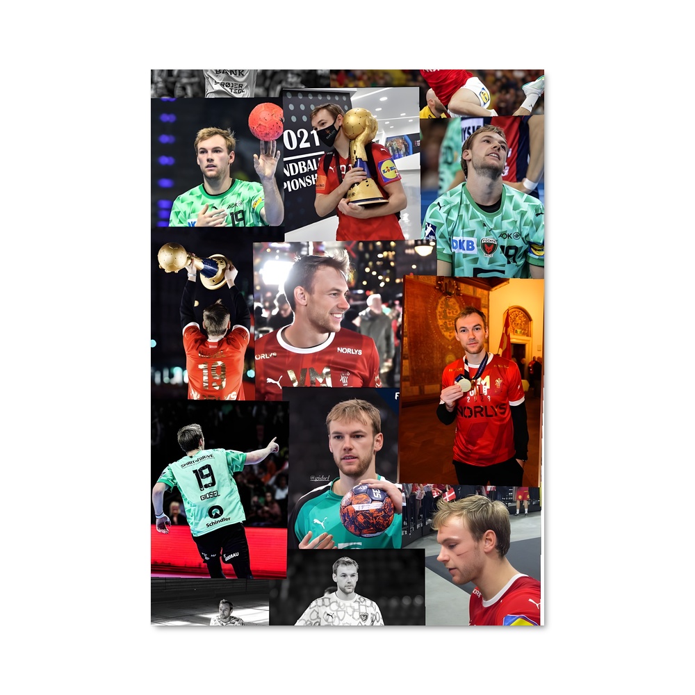 Poster Le Tournoi des Nations – affiche Handball